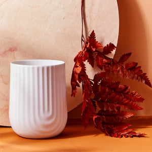 Arc Scented Porcelain Candle, Sweater Weather