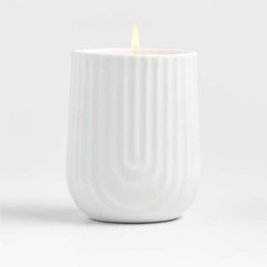 Lanterne Arc Scented Porcelain Candle, Driftwood