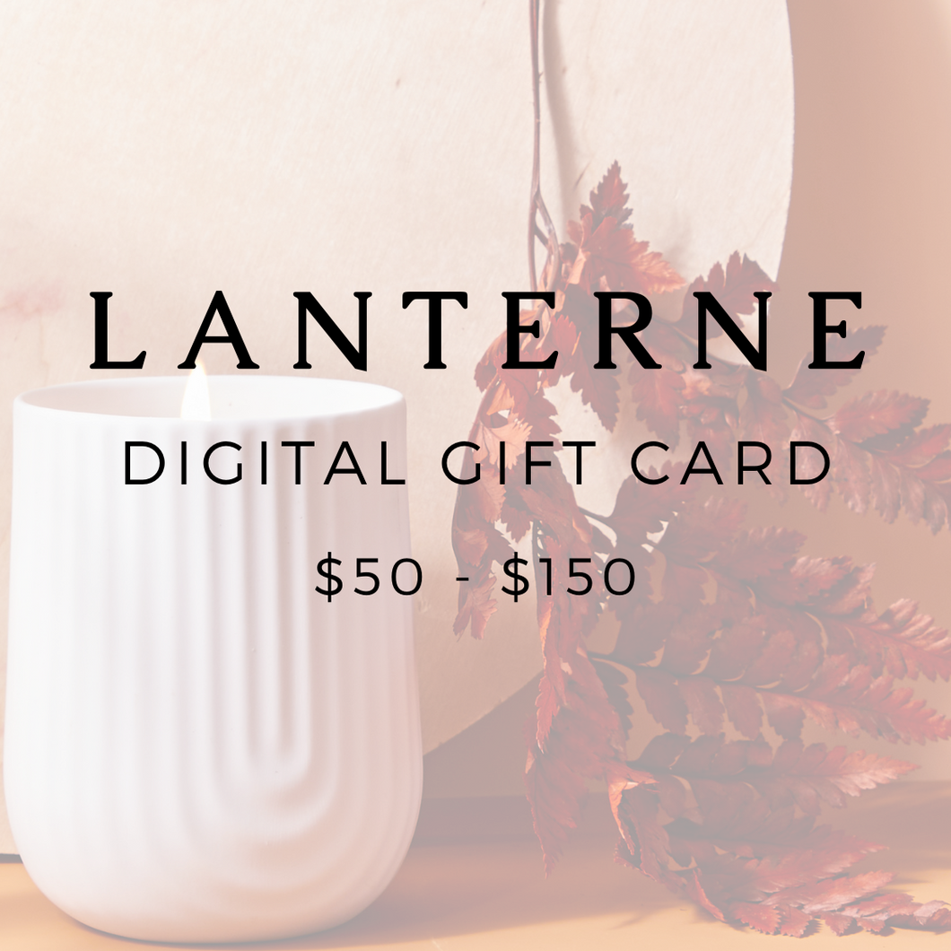 Lanterne Digital Gift Card